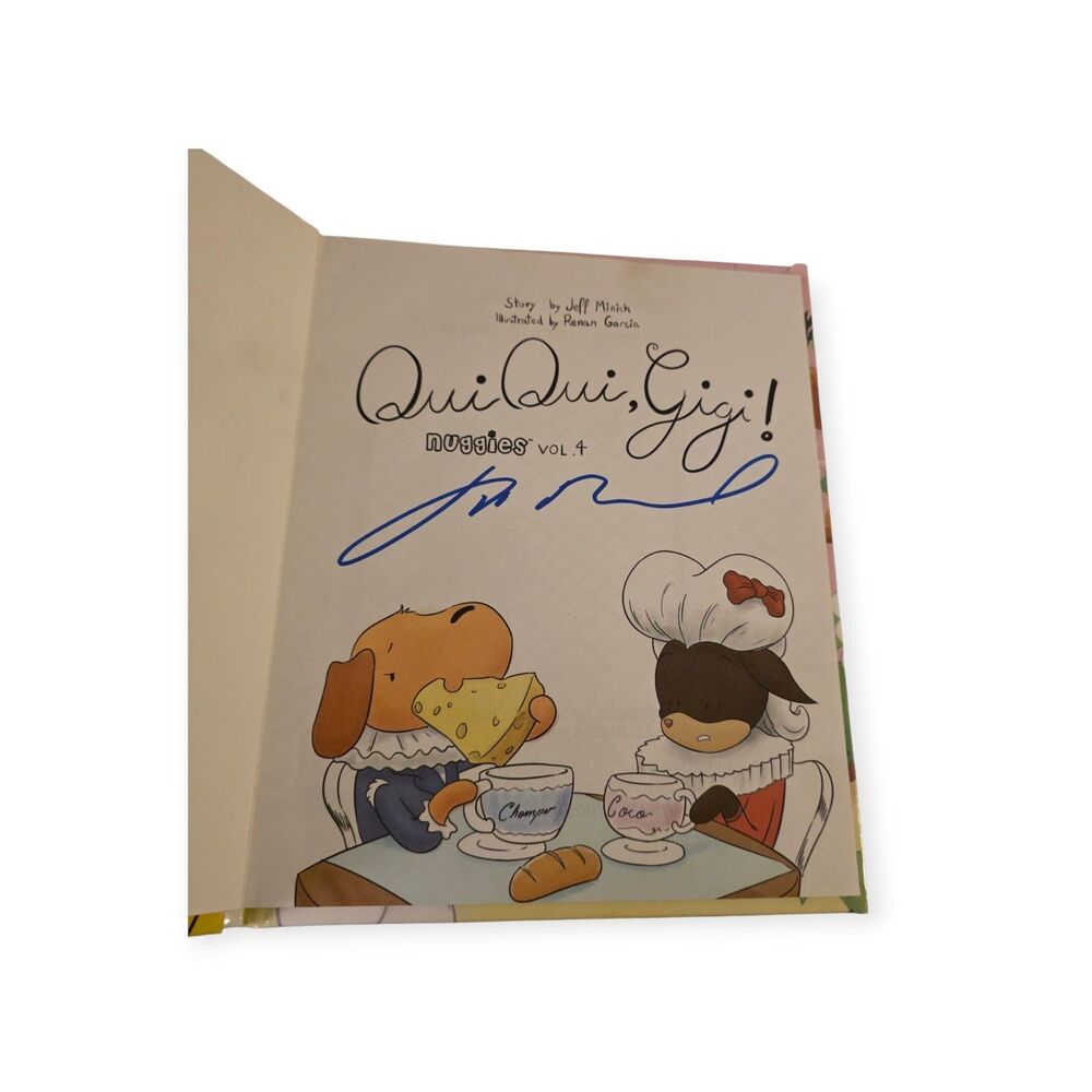 Oui Oui, Gigi! Nuggies Vol. 4 – Jeff Minich – SIGNED New Hardcover - Picture 2 of 3